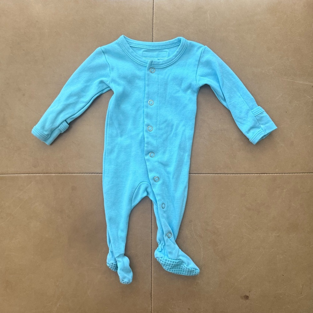 L’ovedbaby Organic Cotton Newborn Footie